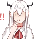 😨 emoji Elf Girl :: @line_stickers Telegram sticker 17 of 40