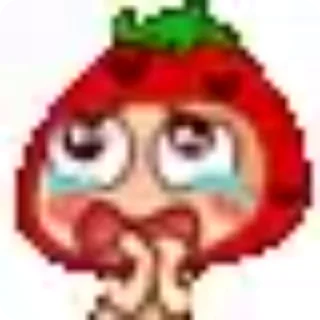 🌟 emoji Клубничка FW (by EceHu4) Telegram sticker 22 of 39
