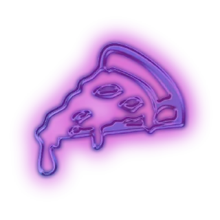 🍕 emoji Neon | STICK4SV Telegram sticker 14 of 16