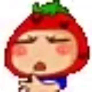 😎 emoji Клубничка FW (by EceHu4) Telegram sticker 9 of 39