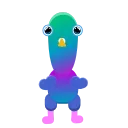 😡 emoji Neon Pigeon Telegram sticker 13 of 25