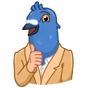 Sticker from Mr. Pigeon