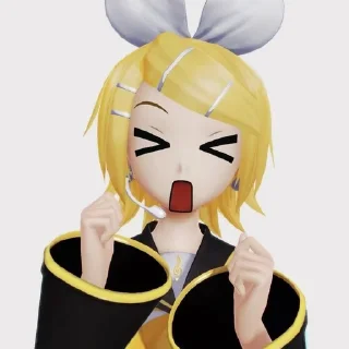 😖 emoji °•★Rin Telegram sticker 7 of 21
