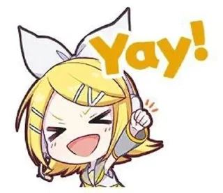 🥳 emoji °•★Rin Telegram sticker 18 of 21