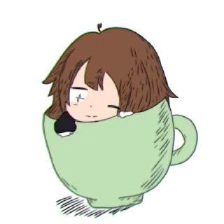 ☕ emoji Мятуся Telegram sticker 16 of 90