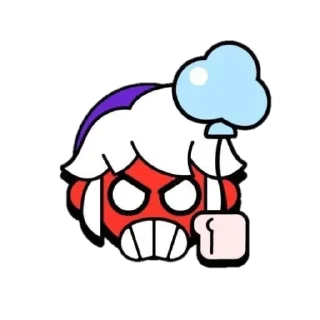 😡 emoji BrawlStarsStick Telegram sticker 11 of 75