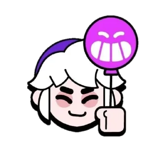 🎈 emoji BrawlStarsStick Telegram sticker 8 of 75