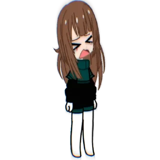 😭 emoji Мятуся Telegram sticker 23 of 90