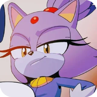 🐱 emoji ★☆Blaze The Cat☆★ by: @ImOutcore Telegram sticker 19 of 29