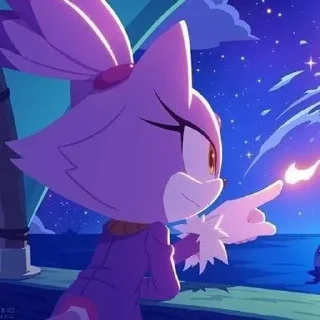 Sticker from 💜blaze the cat|@XDpokoinik