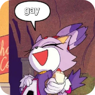 🐱 emoji ★☆Blaze The Cat☆★ by: @ImOutcore Telegram sticker 10 of 29
