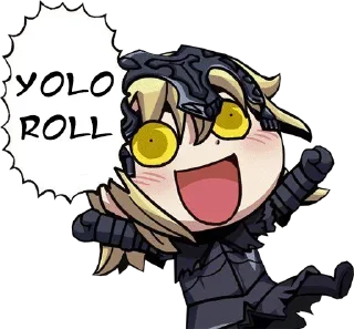 🙌 emoji Jeanne alter and other Telegram sticker 6 of 67
