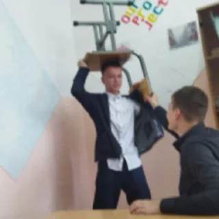 Sticker from Иди на хуй
