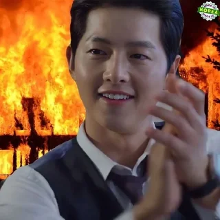 😀 emoji Kdrama memes Telegram sticker 6 of 19