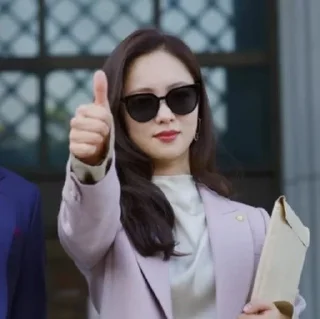 👍 emoji Kdrama memes Telegram sticker 12 of 19