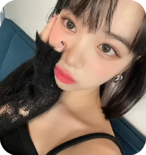 🌟 emoji Chaewon Le Sserafim - eshliqon Telegram sticker 12 of 25