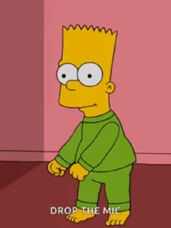 Sticker from Simpson @TVstickers