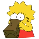 Sticker from The Simpson