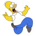 Sticker from The Simpson