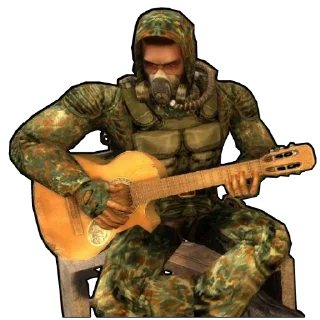 🎸 emoji S.T.A.L.K.E.R. Universe СВОБОДА by @StalkerUnivere Telegram sticker 15 of 31