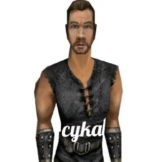 Sticker from Gothic game