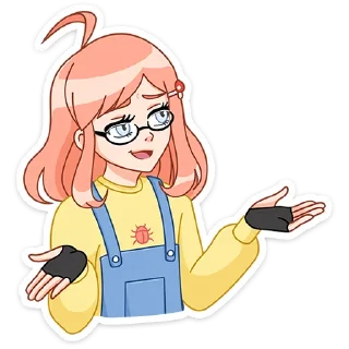 🤷‍♀️ emoji Джун (@TgSticker) Telegram sticker 12 of 48