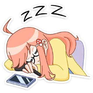 😴 emoji Джун (@TgSticker) Telegram sticker 20 of 48