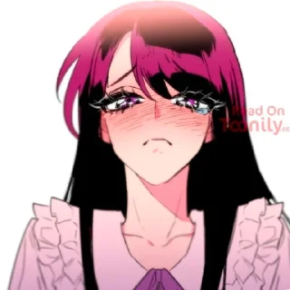 😢 emoji 🖤Secret alliance 🖤 Telegram sticker 12 of 113