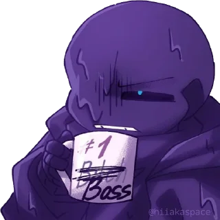 🖤 emoji Nightmare sans Telegram sticker 13 of 34