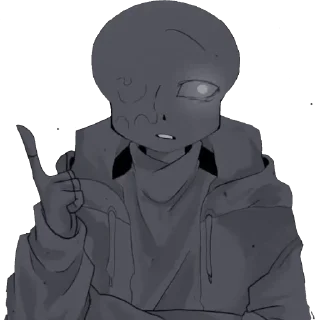🖤 emoji Nightmare sans Telegram sticker 17 of 34