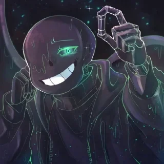 Sticker from Nightmare Sans