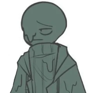 Sticker from Nightmare sans
