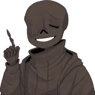 🖤 emoji Nightmare sans Telegram sticker 16 of 34