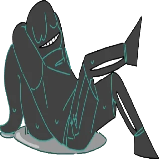🖤 emoji Nightmare sans Telegram sticker 11 of 34