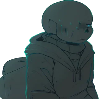 🖤 emoji Nightmare sans Telegram sticker 20 of 34