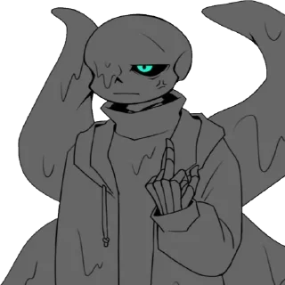 🖤 emoji Nightmare sans Telegram sticker 9 of 34