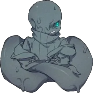 🖤 emoji Nightmare sans Telegram sticker 5 of 34