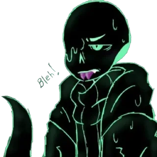 🖤 emoji Nightmare sans Telegram sticker 8 of 34