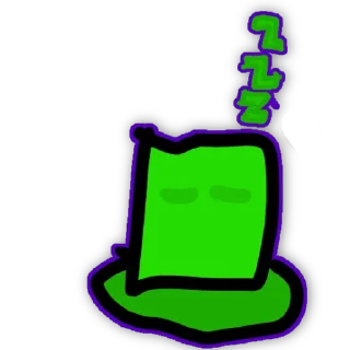 😴 emoji Майнкрафт Telegram sticker 6 of 7