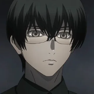 😐 emoji Tokyo Ghoul Telegram sticker 21 of 44
