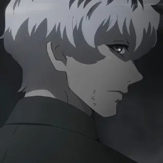 😐 emoji Tokyo Ghoul Telegram sticker 20 of 44