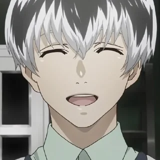 😀 emoji Tokyo Ghoul Telegram sticker 11 of 44