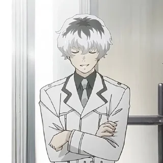 😏 emoji Tokyo Ghoul Telegram sticker 9 of 44