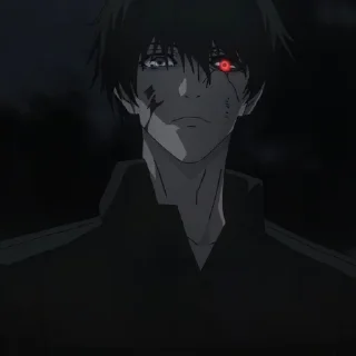 😐 emoji Tokyo Ghoul Telegram sticker 18 of 44