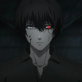 😐 emoji Tokyo Ghoul Telegram sticker 17 of 44