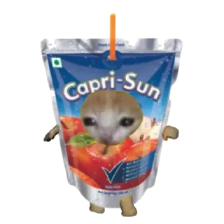 🧃 emoji Типо коты еда (@sofa_gachaUkraine) Telegram sticker 18 of 19