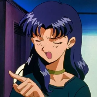 😵 emoji неон генезис евангелион Telegram sticker 19 of 67