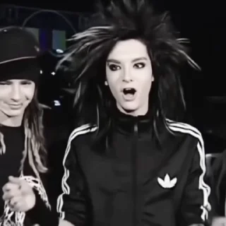 🌟 emoji Bill Kaulitz best moment– @tokiohotelcuts Telegram sticker 24 of 83