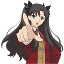 Sticker from Fate Stay Night L2x