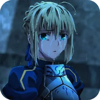 Sticker from Queen Artoria
